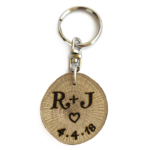 Clauer amor Inicials i Data - de la Imatge a 2